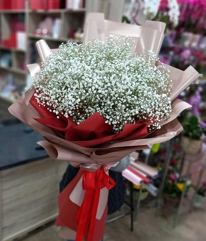 Букет цветов из: Гипсофила в Синегорье