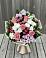 Букет цветов из: Альстромерии, Гвоздики, Розы и Хризантемы в Синегорье