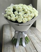 Букет 35 Белых роз в Синегорье