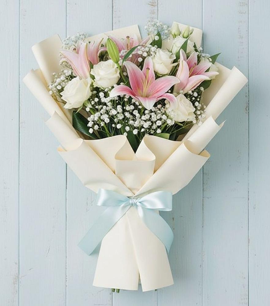 Букет цветов из: Лилии в Синегорье