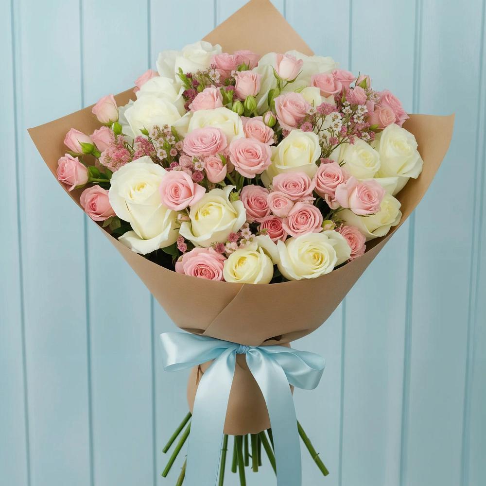 Букет цветов из: Розы в Синегорье