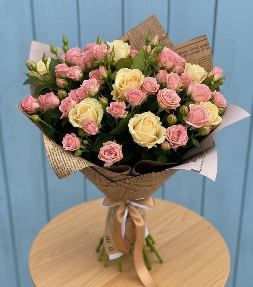 Букет цветов из: Розы в Синегорье