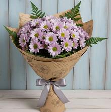 Букет цветов из:  Хризантемы в Синегорье