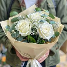 Букет цветов из:  Розы #REPLACE_PRED# Синегорье