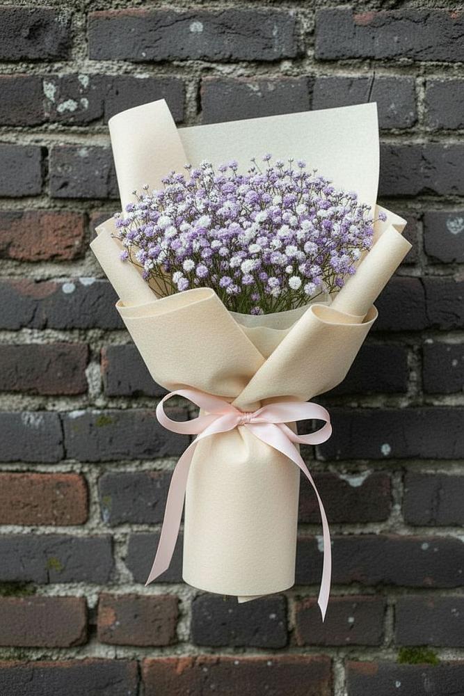 Букет цветов из: Гипсофила в Синегорье