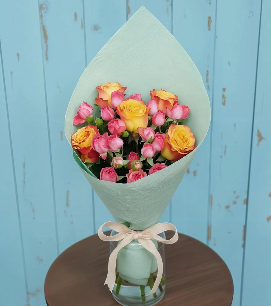 Букет цветов из: Розы в Синегорье