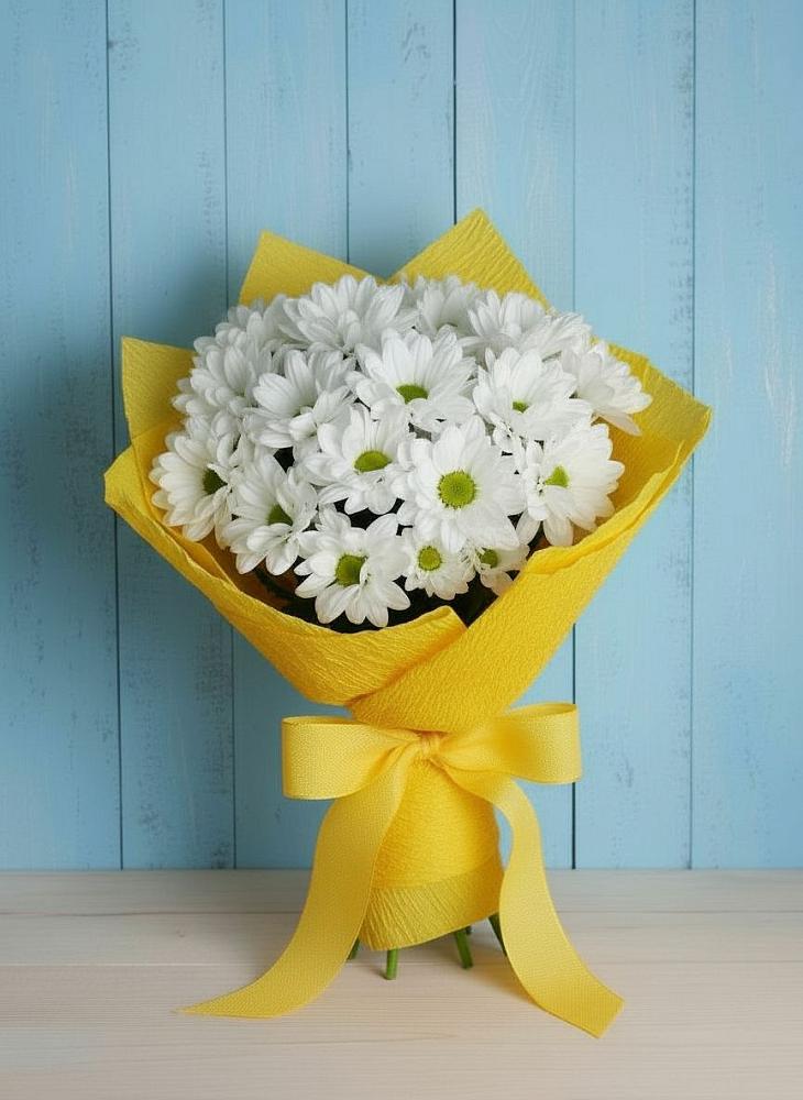 Букет цветов из: Хризантемы в Синегорье