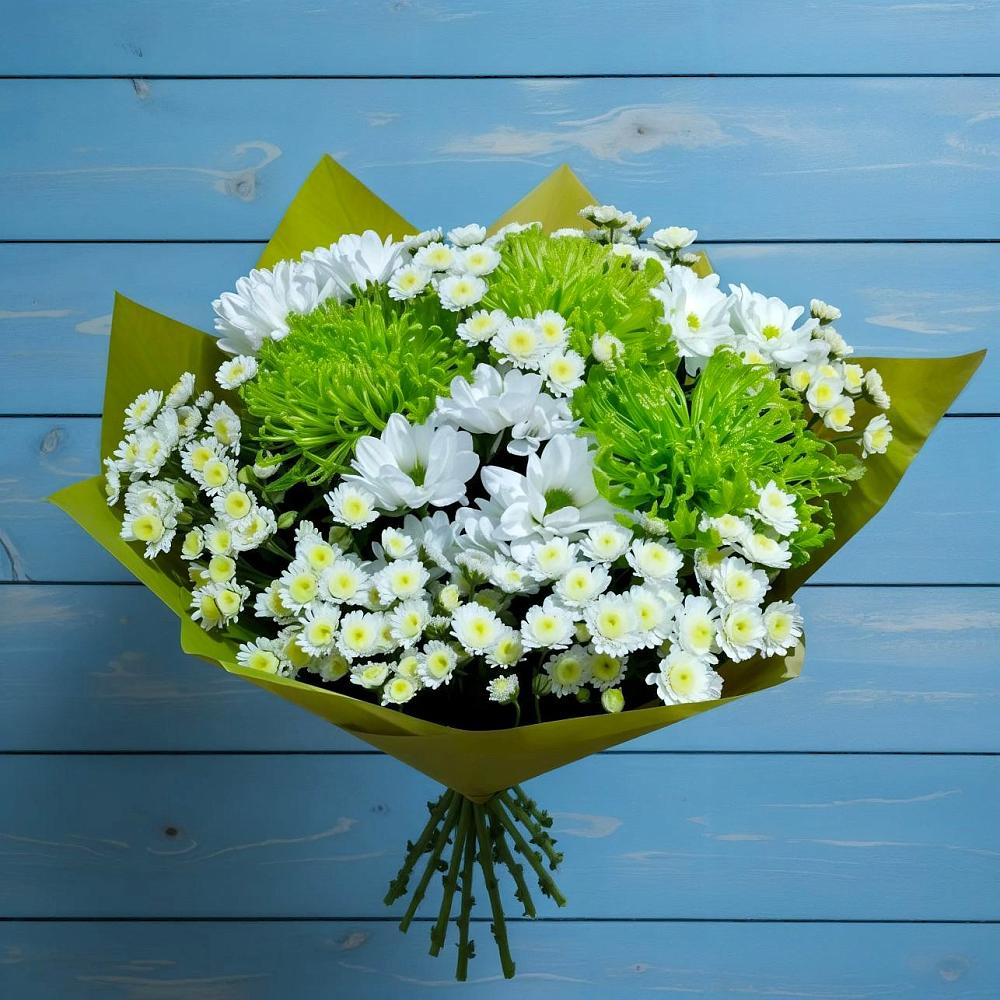 Букет цветов из: Хризантемы в Синегорье