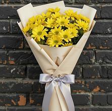 Букет цветов из:  Хризантемы в Синегорье