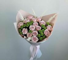 Букет цветов из:  Розы и Хризантемы в Синегорье