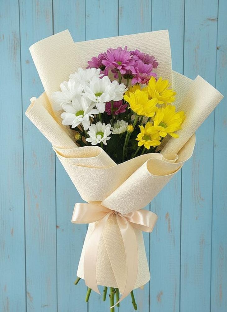 Букет цветов из: Хризантемы в Синегорье