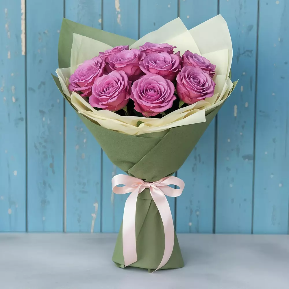 Букет Розы Фёрст Леди в Синегорье