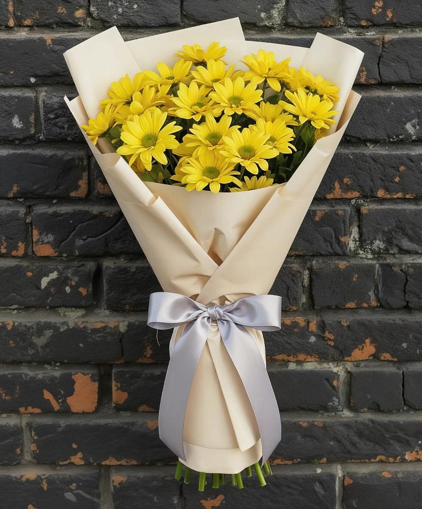 Букет цветов из: Хризантемы в Синегорье