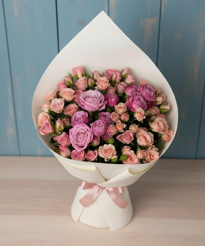 Букет цветов из: Розы в Синегорье