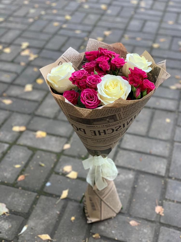 Букет цветов из: Розы в Синегорье