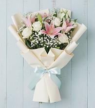 Букет цветов из:  Лилии в Синегорье